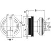 Horton 799189 Engine Cooling Fan Clutch CLUTCH DM SE 21 REMAN,8-PK/6-PK GRV,190.0 OD