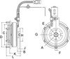 Horton 996042 Engine Cooling Fan Clutch EC450 Fan Clutch