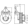 Horton 991910 Engine Cooling Fan Hub Drive Hub