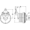 Horton 999002 Engine Cooling Fan Clutch CLUTCH*DM SE 21*CUM,149.3,2-GRV,50.7 PLT,NO STUDS