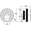Horton 992073 Engine Cooling Fan Hub Drive Hub