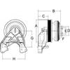 Horton 99A9562 Engine Cooling Fan Clutch DM Advantage Fan Clutch