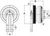 Horton 99A9873 Engine Cooling Fan Clutch DM Advantage Fan Clutch