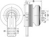 Horton 999836 Engine Cooling Fan Clutch DM Advantage Fan Clutch