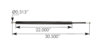 Automann A99608 Suspension Strut STRUT AND HOOD