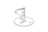 C-20191-2 by HENDRICKSON - Air Spring Mounting Bracket - Curbside Application, For Various Applications