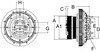 Horton 999910 Engine Cooling Fan Clutch CLUTCH*DM2S*INT,8/6PK,200.0,126.9 PLT,26.6 STUDS