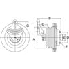 Horton 990804 Engine Cooling Fan Clutch 9SP CLUTCH 2 GROOVE 07.03