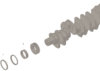 Cummins 3925626 Engine Crankshaft Seal Kit Engine Crankshaft Seal Kit