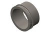 3910990 by CUMMINS - Exhaust Ring - Turbocharger Exhaust Adapter, HX35 3″ Weldable Exhaust V-Band Flange