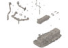 2881692 by CUMMINS - Exhaust Recirculation Cooler Kit
