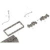 Cummins 3804585 Engine Brake Housing Gasket Engine Brake Base Kit