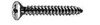 Auveco 1483 PHILLIPS OVAL HEAD TAP SCREW