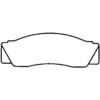 Bendix D102 Disc Brake Pad Set Disc Brake Pad Set