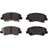 D1593 by BENDIX - CQ Disc Pad Set