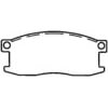 Bendix D176 Disc Brake Pad Set Disc Brake Pad Set