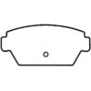 Bendix D329CT Disc Brake Pad Set CT3 Disc Pad Set