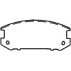 D309CT by BENDIX - CT3 Ceramic Disc Pad Set
