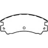 D311 by BENDIX - Disc Brake Pad Set - Ceramic