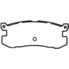 Bendix D400CT Disc Brake Pad Set CT3 Disc Pad Set