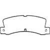 Bendix D352CT Disc Brake Pad Set CT3 Ceramic Disc Pad Set