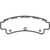 D511 by BENDIX - CQ Disc Pad Set