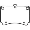 D466CT by BENDIX - CT3 Disc Pad Set