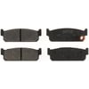 Bendix D481 Disc Brake Pad Set Disc Brake Pad Set - Rear, Ceramic