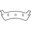 Bendix D664CT Disc Brake Pad Set CT3 Disc Pad Set