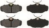 Bendix D610 Disc Brake Pad Set CQ Ceramic Brake Disc Pad Set, Rear