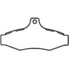 D724CT by BENDIX - CT3 Ceramic Disc Pad Set