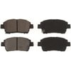 Bendix D822 Disc Brake Pad Set Disc Brake Pad Set - Front, Ceramic
