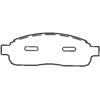 MKD1011 by BENDIX - Disc Brake Pad Set - Semi Metallic