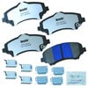 Bendix MKD1327FM Disc Brake Pad Set FLEET METLOK Disc Brake Pad Set