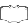 Bendix MKD137 Disc Brake Pad Set Semi-Met Disc Pad Set