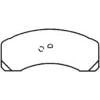 MKD199FM by BENDIX - Fleet Metlok Disc Pad Set