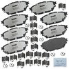 Bendix MKD1682FM Disc Brake Pad Set FLEET METLOK Disc Brake Pad Set