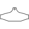 Bendix MKD295 Disc Brake Pad Set Semi-Met Disc Pad Set