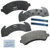 Bendix MKD225AFM Disc Brake Pad Set FLEET METLOK Disc Brake Pad Set