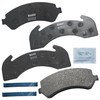 Bendix MKD225FM Disc Brake Pad Set FLEET METLOK Disc Brake Pad Set