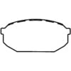 MKD258 by BENDIX - DISC PAD PKG
