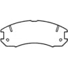 MKD399 by BENDIX - Disc Brake Pad Set