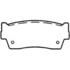 Bendix MKD418 Disc Brake Pad Set Pad Disc