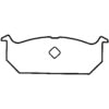 Bendix MKD420 Disc Brake Pad Set DISC PAD PKG