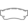 Bendix MKD451 Disc Brake Pad Set Disc Brake Pad Set
