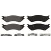 Bendix MKD702A Disc Brake Pad Set Disc Brake Pad Set - Semi Metallic