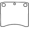 MKD703 by BENDIX - Semi-Met Disc Pad Set