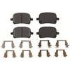 Bendix MKD707 Disc Brake Pad Set Semi-Met Disc Pad Set
