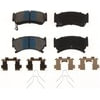Bendix MKD668IQ Disc Brake Pad Set Semi-Met Disc Pad Set