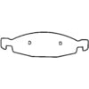 Bendix MKD790SUV Disc Brake Pad Set Pad Disc